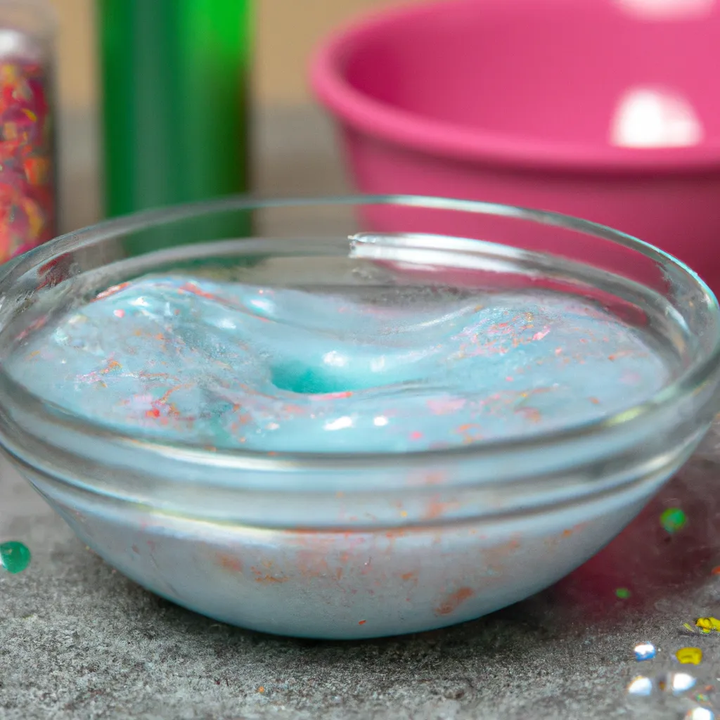 Jak zrobić slime bez kleju?